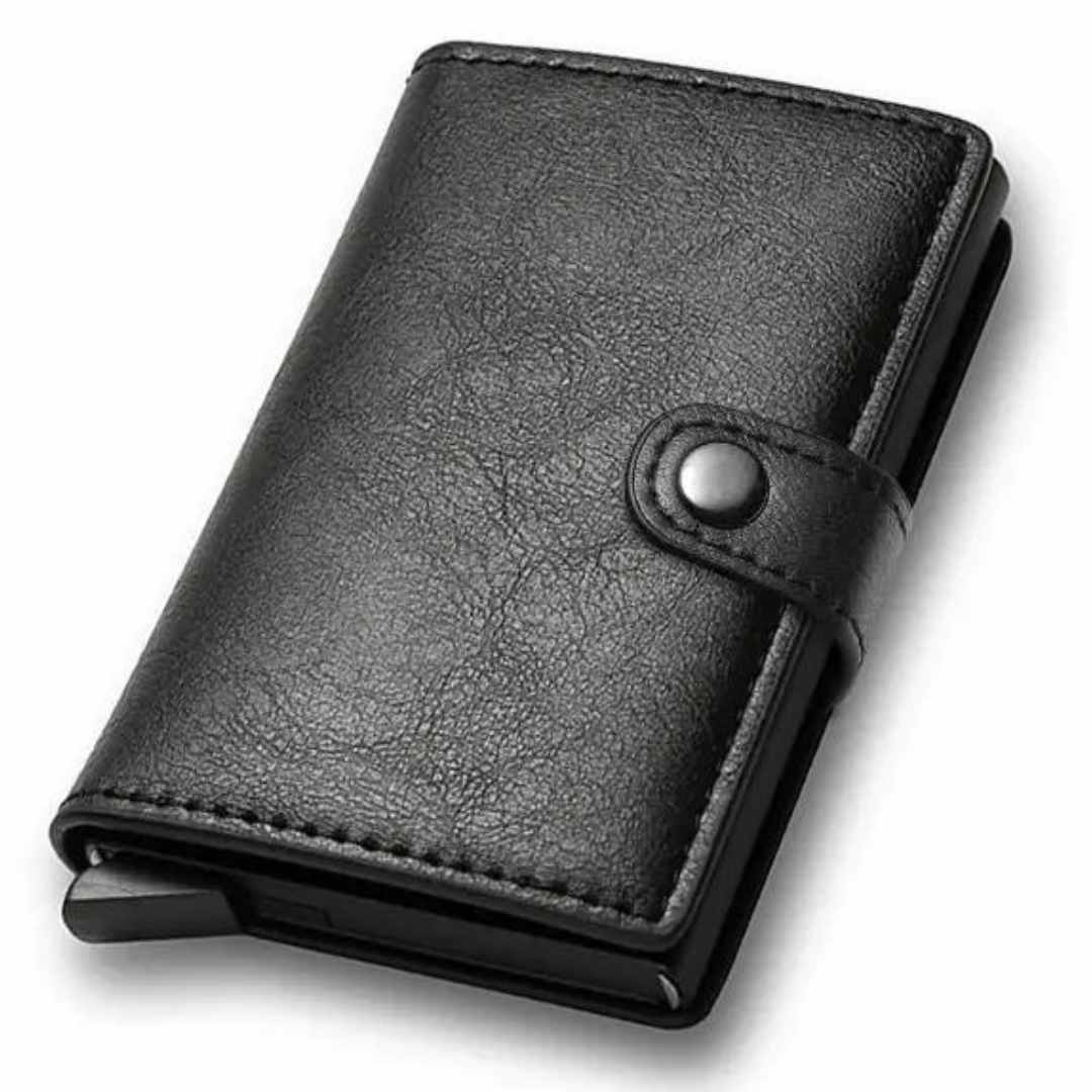 PORTE CARTE CREDIT - POP UP WALLET TS2 - MARRON FONCEE