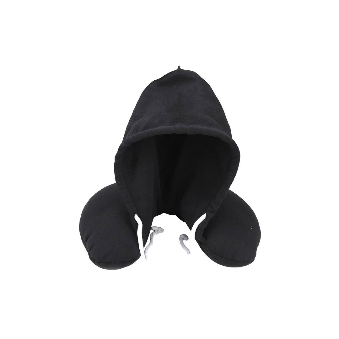 Coussin Hooded40x40-Confort et Élégance - noir