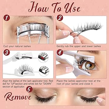 magnetic eyelash clamp
