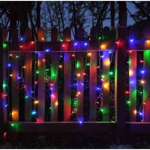 Kit 100 LED Noël Guirlande de fête décoratif - blanc