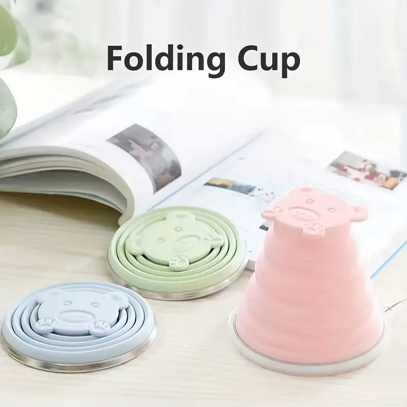 Tasse Silicone Pliable - 250ml - BLANC