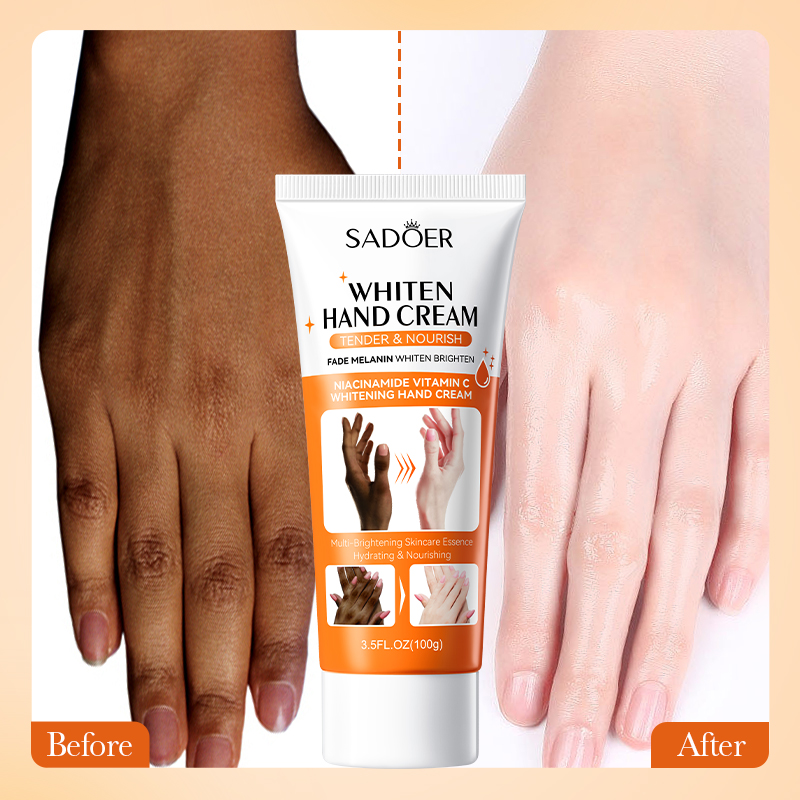 Crème Mains Blancheur & Hydratation Intense - Efficace 100%