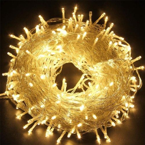Kit 100 LED Noël Guirlande de fête décoratif - blanc